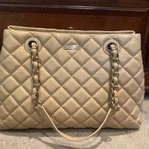 Beautiful Cream Colored Kate Spade Bag